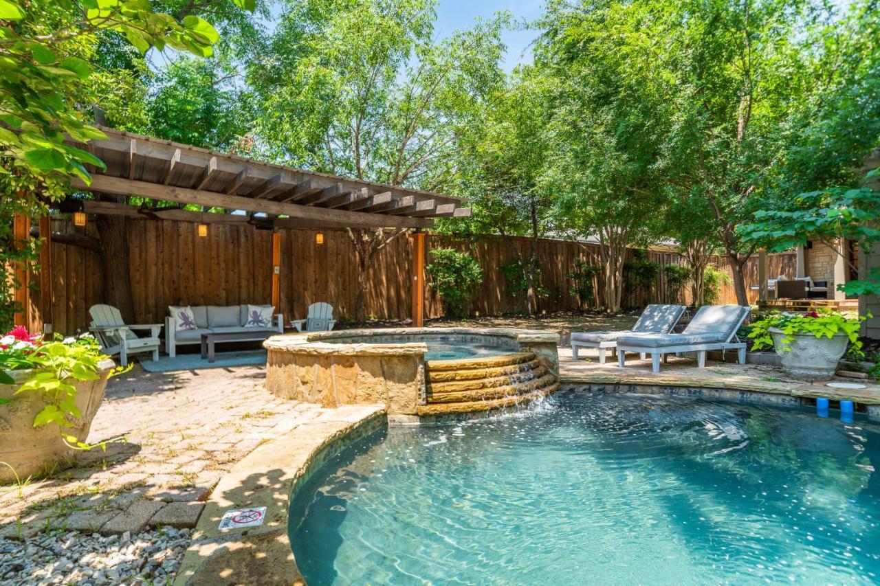 Sunset House - Luxury Pool And Hot Tub Retreat Villa Dallas Bagian luar foto